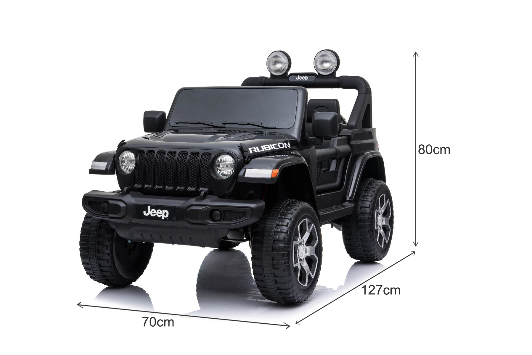 4x4 Voiture electrique enfant 12V JEEP Wrangler, noir, Siège double en  similicuir, Radio avec entrée Bluetooth et USB, Transmission 4x4, Batterie  12V10Ah, Roues EVA, Suspension de l'essieu arrière, Télécommande 2,4 GHz,  Licence