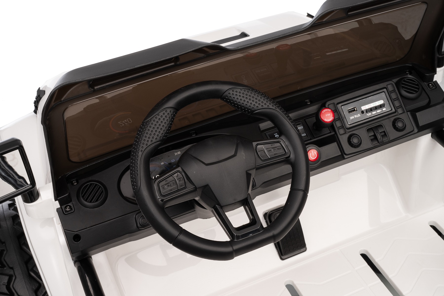 Volant multifonction, lecteur MP3 avec entrée USB/AUX