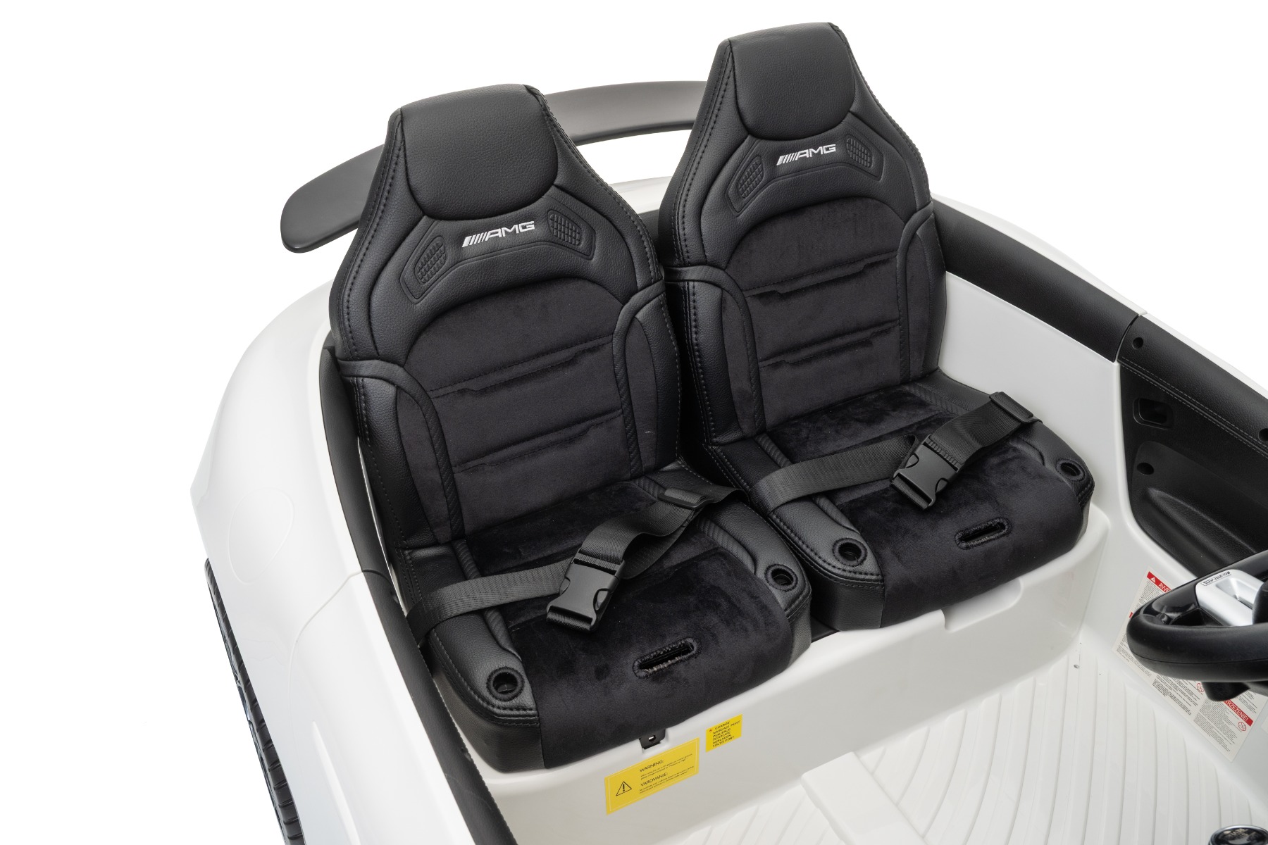 Sièges en simili-cuir avec siège conducteur réglable