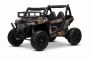 Voiture électrique enfants 24V 2 places UTV avec télécommande 2,4 GHz, Noir, Buggy électrique enfant, moteurs 2 X 200 W, Batterie lithium, lumières LED, roues EVA souples, lecteur MP3/USB/SD