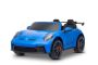 Voiture électrique pour enfants Porsche 911 GT3 24V avec transmission 4x4, bleuw, deux places, télécommande 2,4 GHz, entrée USB/AUX, moteurs 200W, suspension, batterie lithium, phares LED à l’avant et à l’arrière, licence ORIGINALE