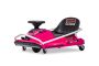 Beneo Motors Kart Électrique Drift 24V, rose, moteur brushless 300W, batterie lithium, mode drift avec une vitesse jusqu’à 14 km/h, châssis en acier robuste, ceinture de sécurité, siège sport, volant multifonction