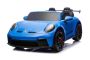 Voiture électrique pour enfants Porsche 911 GT3 24V avec transmission 4x4, bleuw, deux places, télécommande 2,4 GHz, entrée USB/AUX, moteurs 200W, suspension, batterie lithium, phares LED à l’avant et à l’arrière, licence ORIGINALE