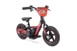 Draisienne électrique pour enfants RIRIBIKE RTX3 24V (12"), rouge, Batterie au lithium, Moteur 100W, Frein à disque, Siège PU souple réglable