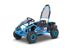 Kart à essence pour enfants Beneo Motors BUGGY RSX bleu  - 98 cm³