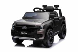 Voiture électrique FORD Ranger , grise, Siège en cuir, Télécommande 2,4 GHz, Entrée Bluetooth / USB, Suspension, Batterie au lithium, Roues en plastique, Moteurs 2 X 30W, Licence ORIGINALE