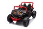 Voiture électrique pour enfants 12V UTV Small, noir, propulsion arrière, batterie 12V, roues en plastique, large siège double pour un seul enfant, télécommande 2,4 GHz, lecteur MP3 avec entrée USB/SD, lumières LED