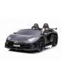 Voiture electrique enfànt lamborghini Aventador 24V, 2 places, peinture noire, lecteur MP4, Siège en similicuir, portes à ouverture verticale, moteur 2 x 45W, batterie 24V, 2.4 Ghz RC,  roues EVA souples, suspension