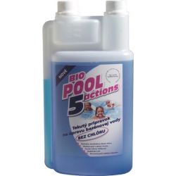 Liquide sans chlore BioPool 5 pour le traitement de l'eau de piscine