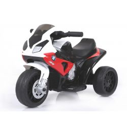 BMW S 1000 RR Tricycle électrique pour enfants, Moto à piles, 3 roues, sous licence, 1x moteur, batterie 6V