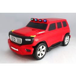 Enfants à tirer sous licence Mercedes-Benz Ener-G-Force Bagages - Petit sac de voyage rouge