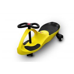 RIRICAR Yellow - swing car for kids with silent PU wheels