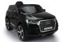 Voiture electrique enfànt audi Q7 Quattro Neuve, Noir, Homologuée d'origine, Alimentée par batterie, Portes ouvrantes, Siège simple, 2x moteur, Batterie 12 V, Télécommande 2.4 Ghz, Jantes EVA souples, Démarrage en douceur