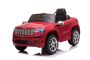 Voiture électrique enfant JEEP GRAND CHEROKEE 12V, ROUGE, Siège en similicuir, batterie 12V / 7AH, Portes qui s'ouvrent, Moteur 2 x 35W, Télécommande 2,4 Ghz, Roues EVA souples, Suspension, Démarrage progressif, Lecteur MP3 avec entrée USB / AUX