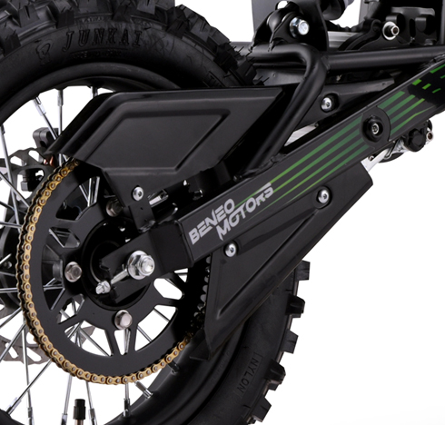 Durable chain guard and reinforced flywheel