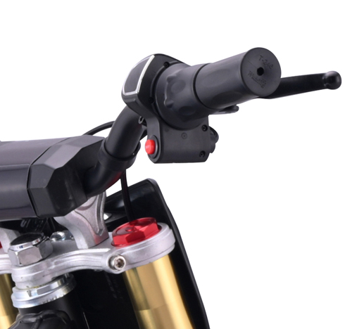Speed ​​controller with reinforced fork and handlebars
