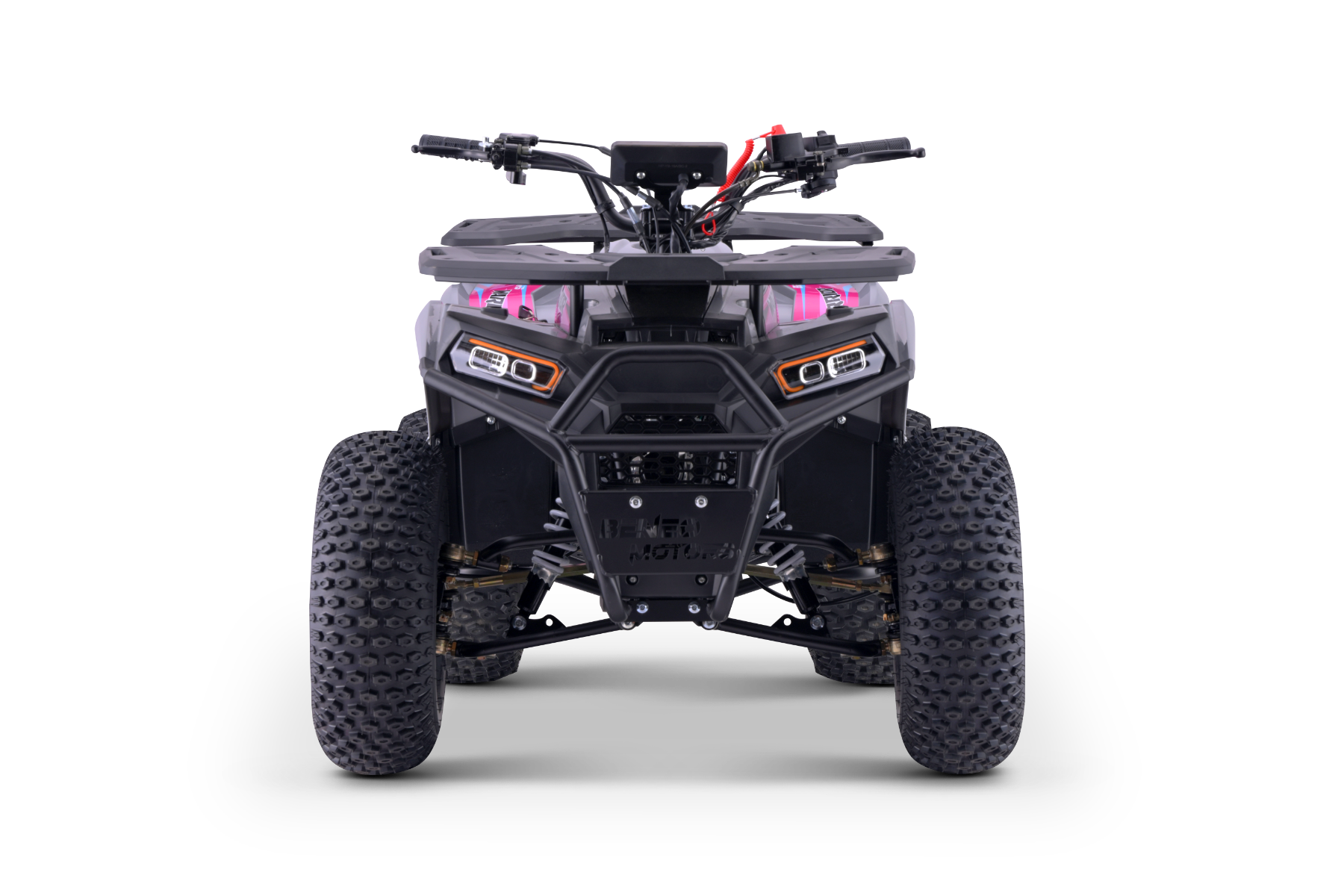 Feux LED, porte-bagages métalliques avant et arrière