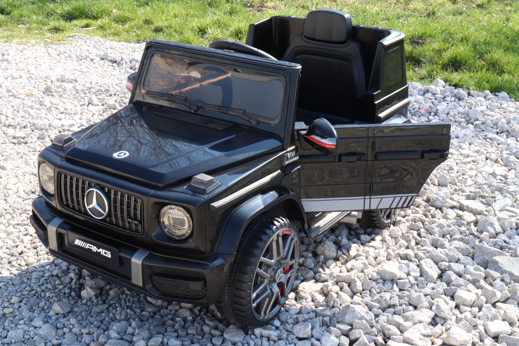 Voiture electrique enfànt Mercedes Mercedes G350 Porteur bebe Voiture bebe  enfant Noir