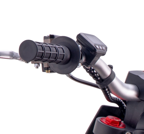 Écran multifonctions sur le guidon