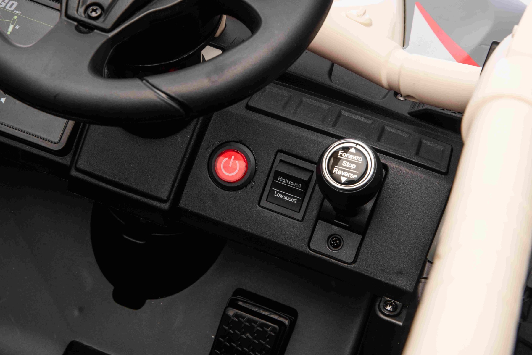 Levier de direction, commutateur de vitesse